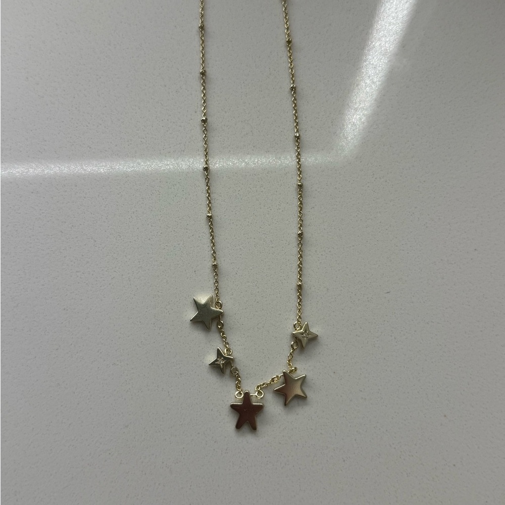 Kendra Scott Gold Star Necklace - Picture 2 of 2